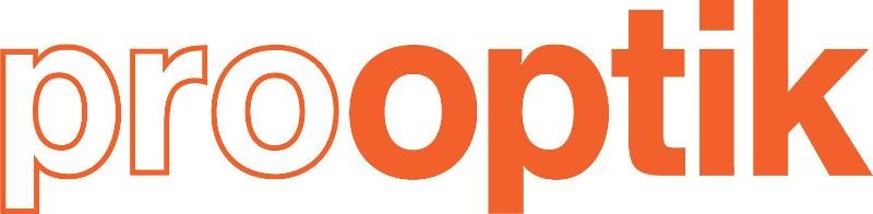 Das Logo der Firma pro optik