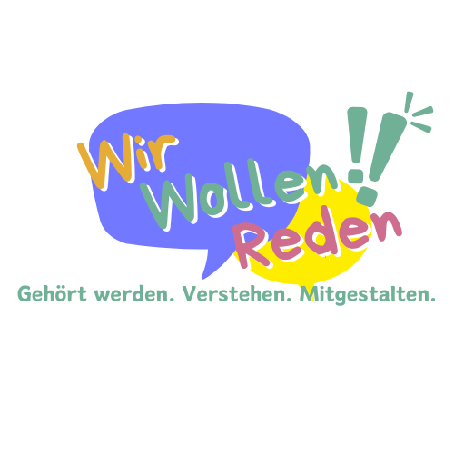 Logo Wir wollen Reden