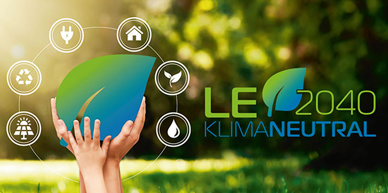 Logo LE klimaneutral 2024