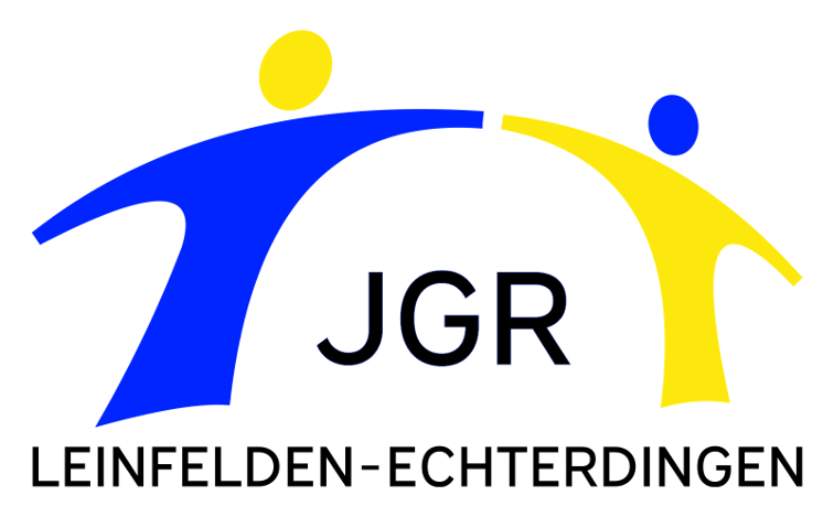 Blau-gelbes Logo des Jugendgemeinderats