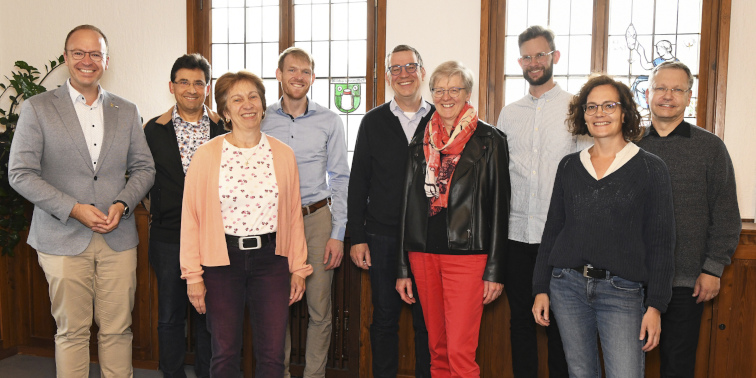 Kirchenvertreter zu Gast im Rathaus