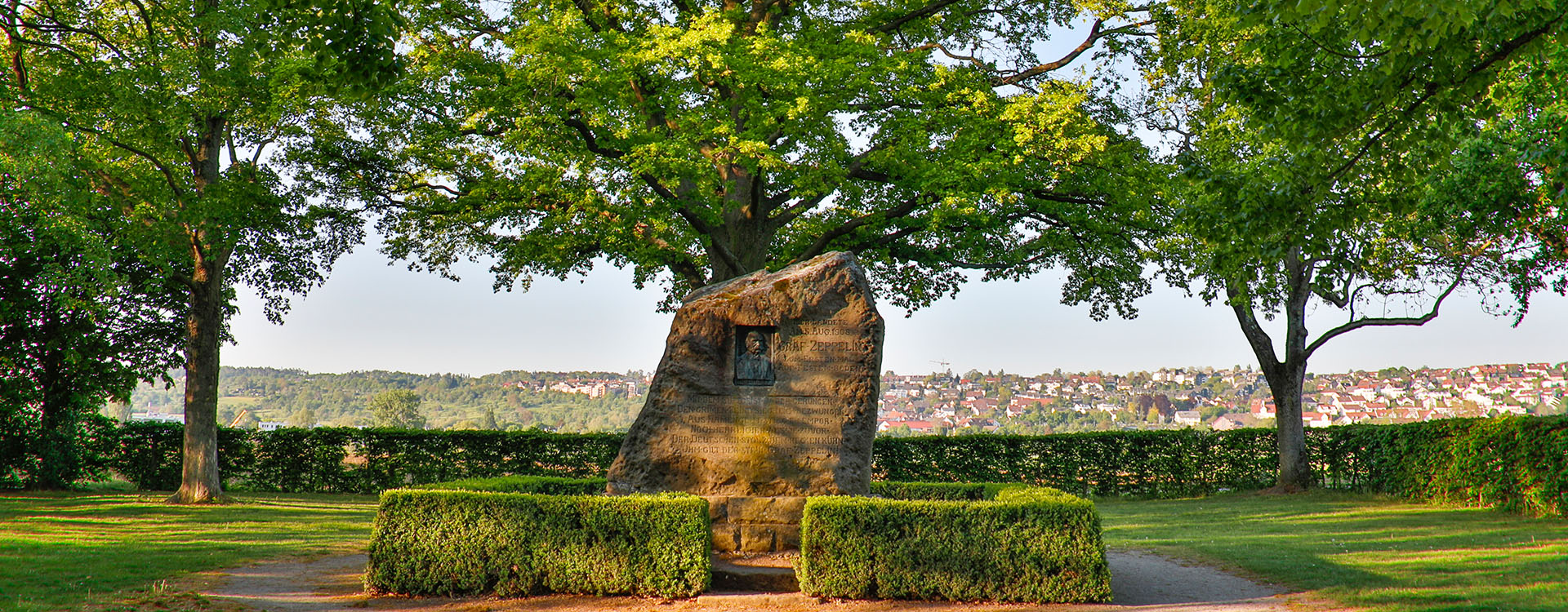 Zeppelinstein in Echterdingen